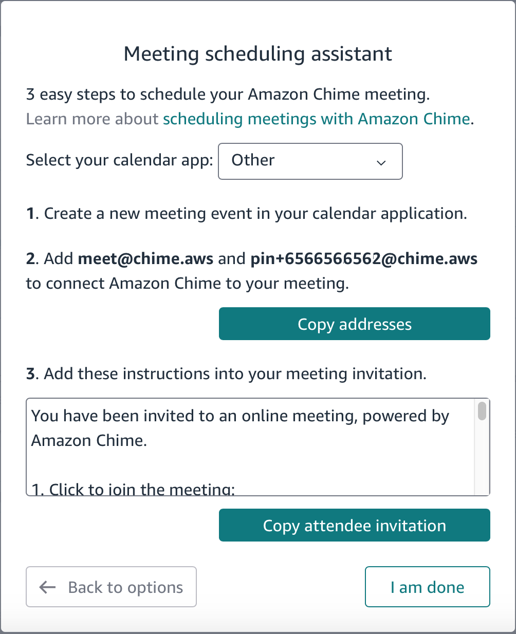 amazon chime join a meeting